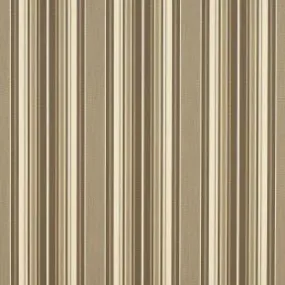 9 x 9 inch Home decor fabric Swatch - Sunbrella Awnings and Marines Stripes 46″ Westfield Mushroom