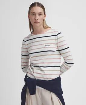 Barbour Hawkins Top - Cloud Stripe