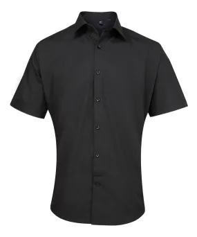 Black - Supreme poplin short sleeve shirt