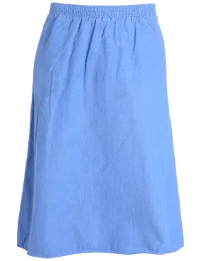 Flared Denim Skirt - XS