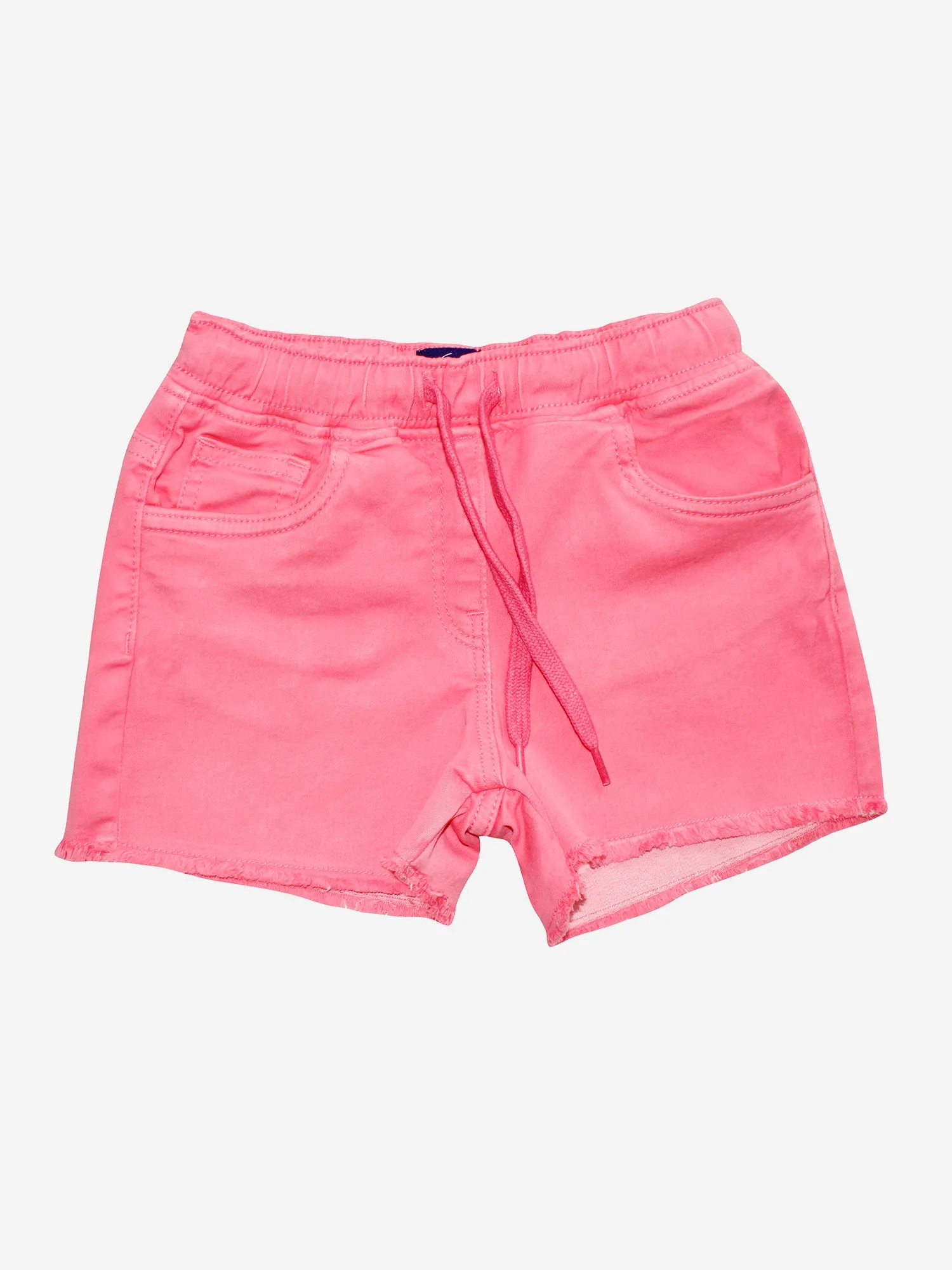 Girls Over Dyed Denim Hot Shorts