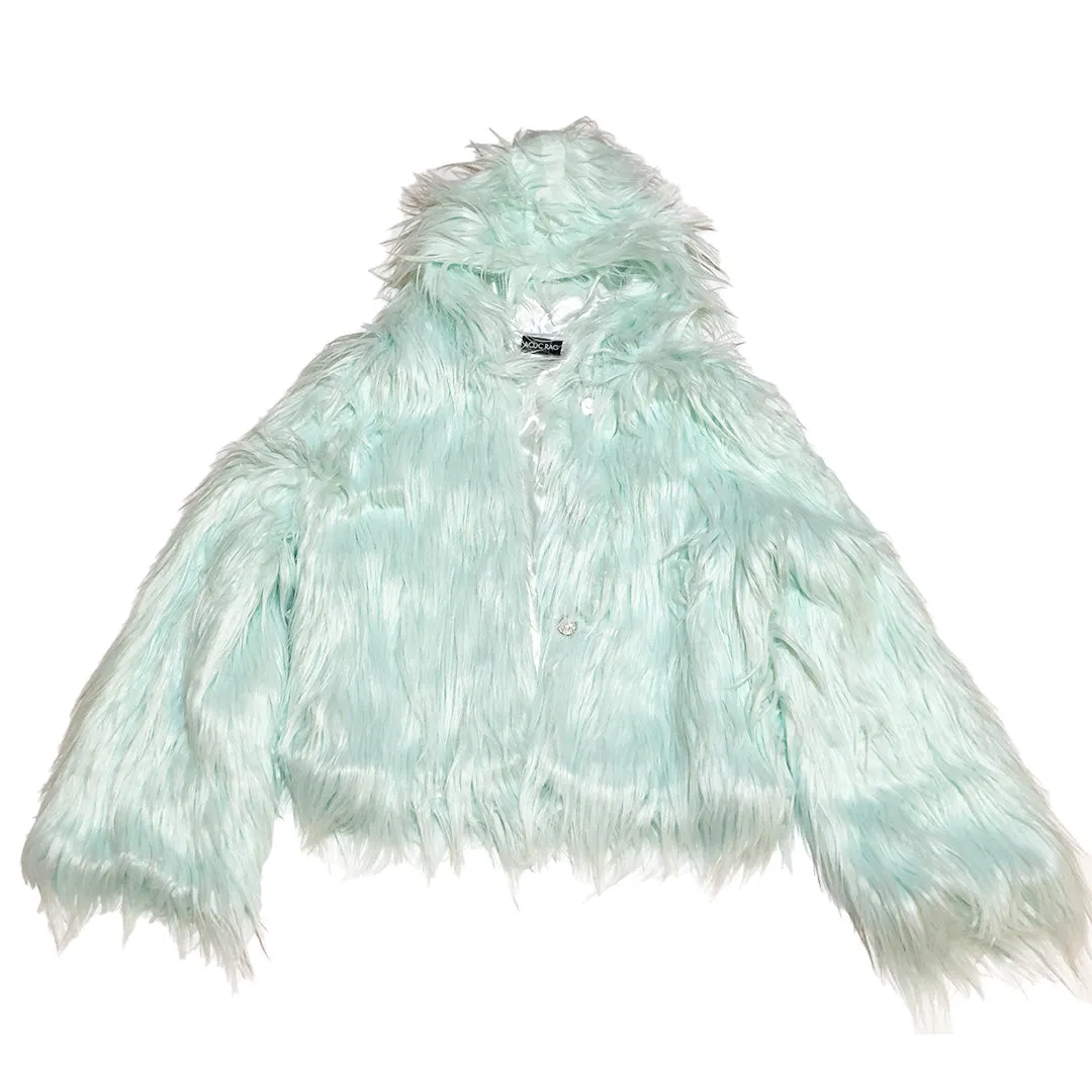 Hold for TC. ACDC RAG Faux Fur Jacket