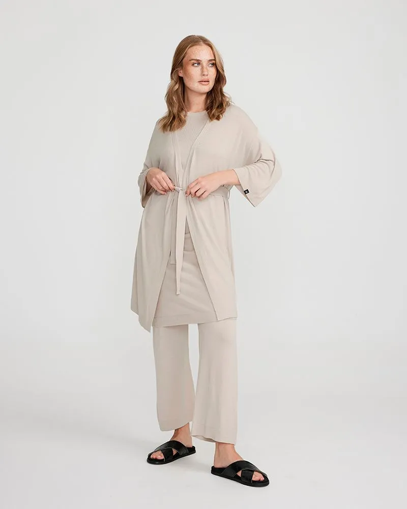 Holebrook Womens Simone Kimono Oyster