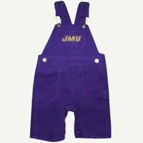 JMU Infant to Toddler Embroidered Long Denim Overalls - SOME SIZES