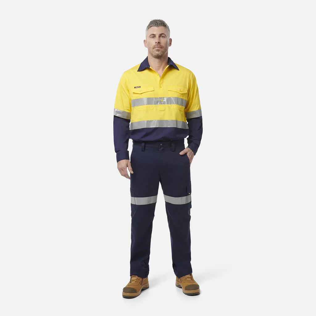 King Gee Workcool 2 Reflective Cotton Drill Cargo Work Pants (K53820)