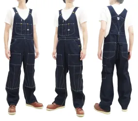 Lee Overalls Men's Casual Fashion Double Knee Denim Bib Overall High-Back LM8605 LM8605-100