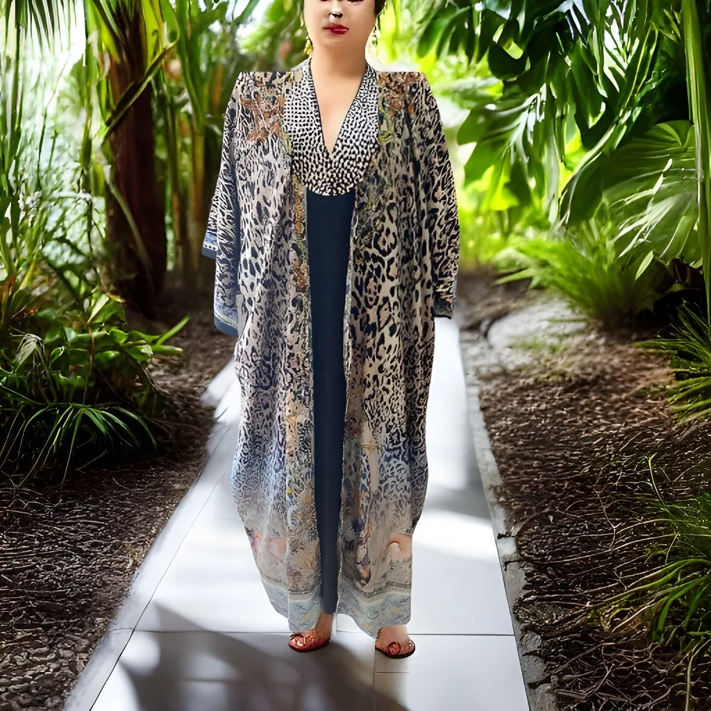 Maya Oversized Kaftan Kimono