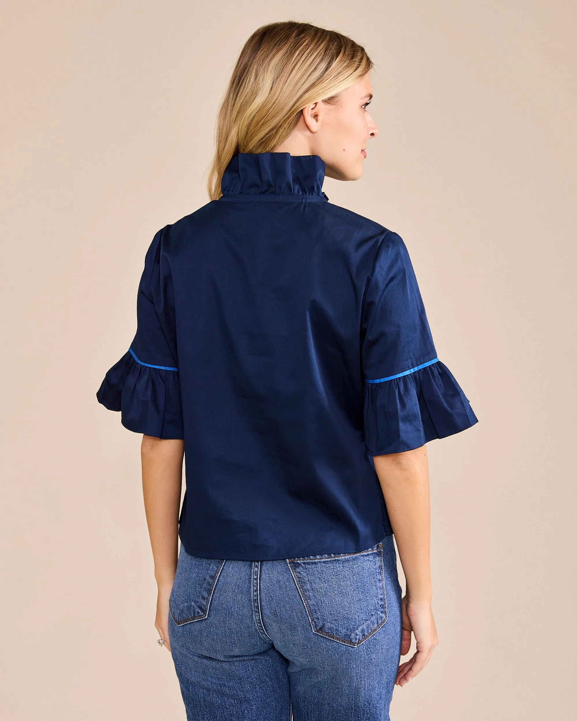 Meredith Top | Navy