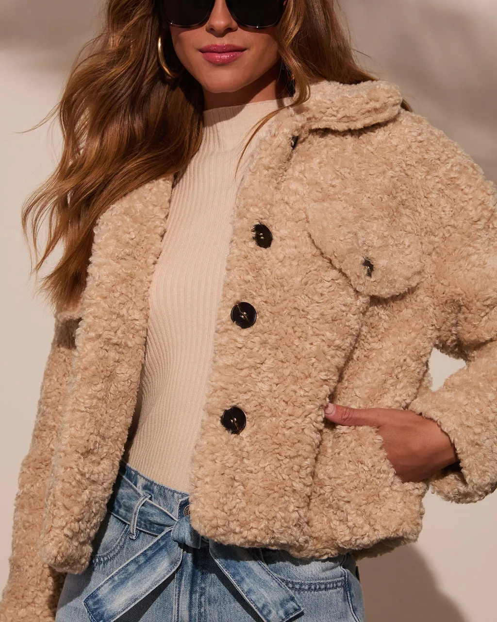 Near Me Faux Fur Jacket