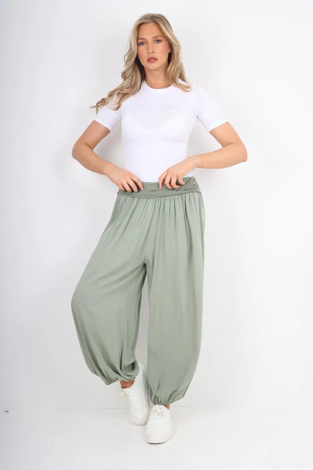 Plain Harem Pants