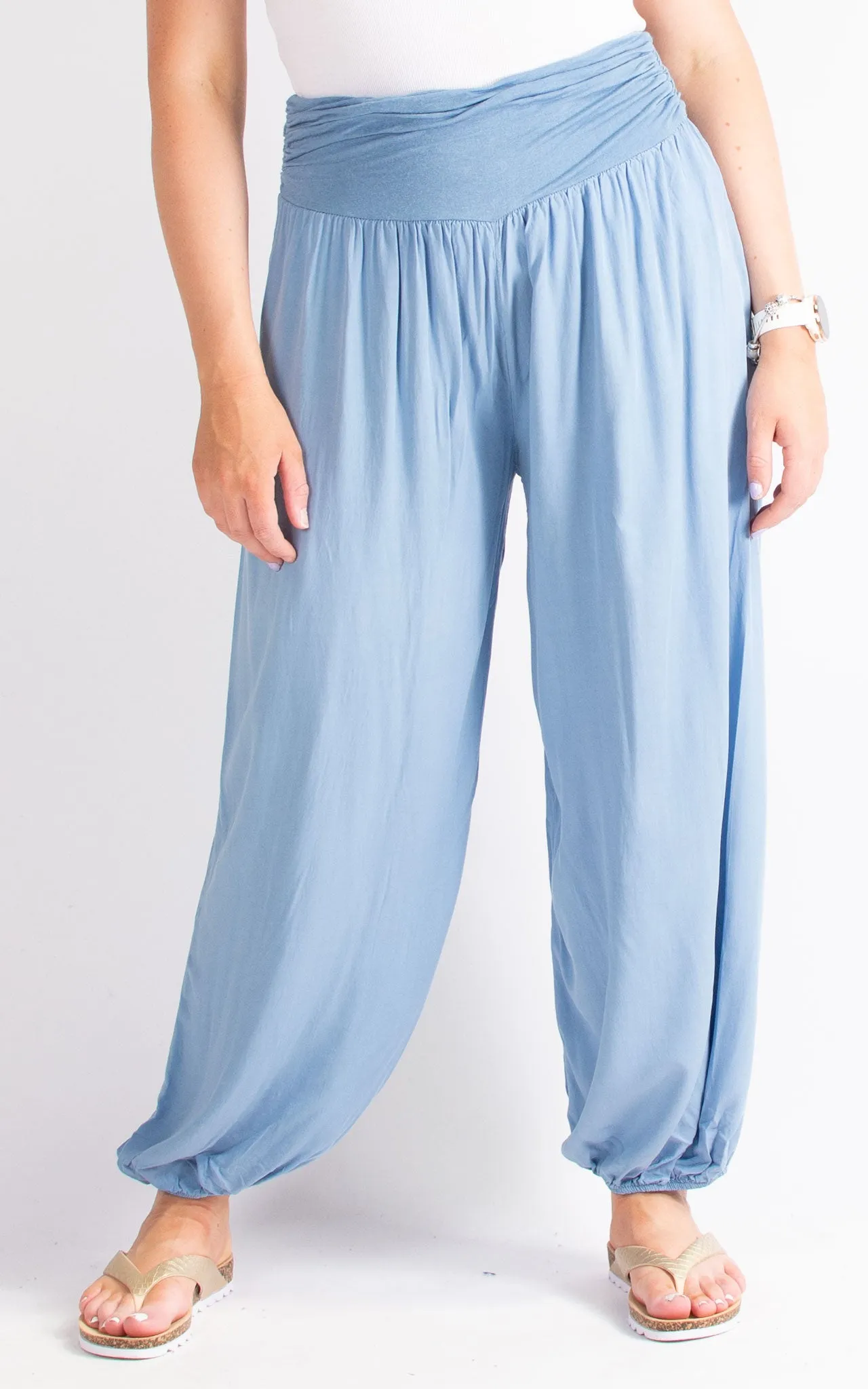 Plain Harems |  Sky Blue | 10-20