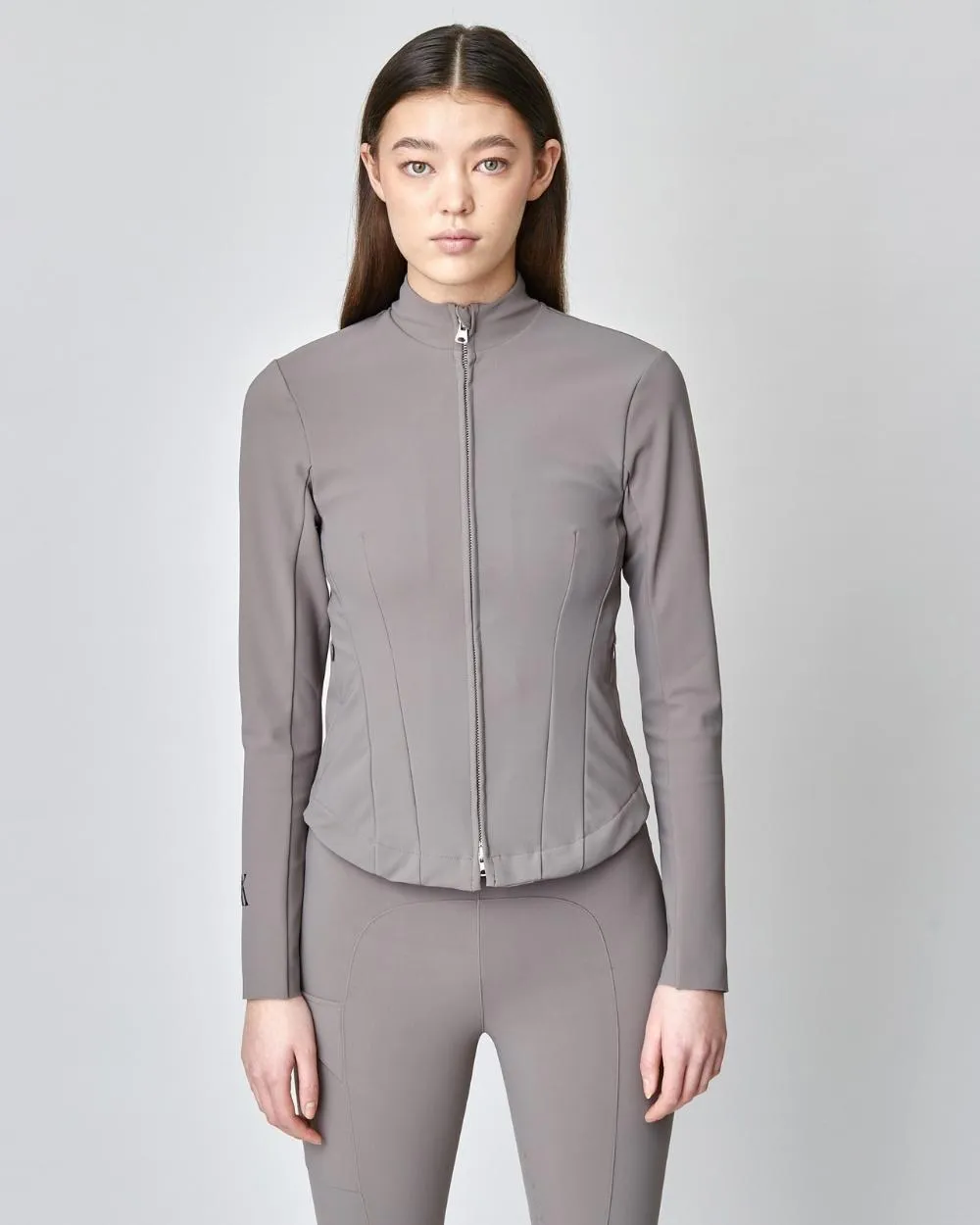 Signature Riding Jacket Taupe