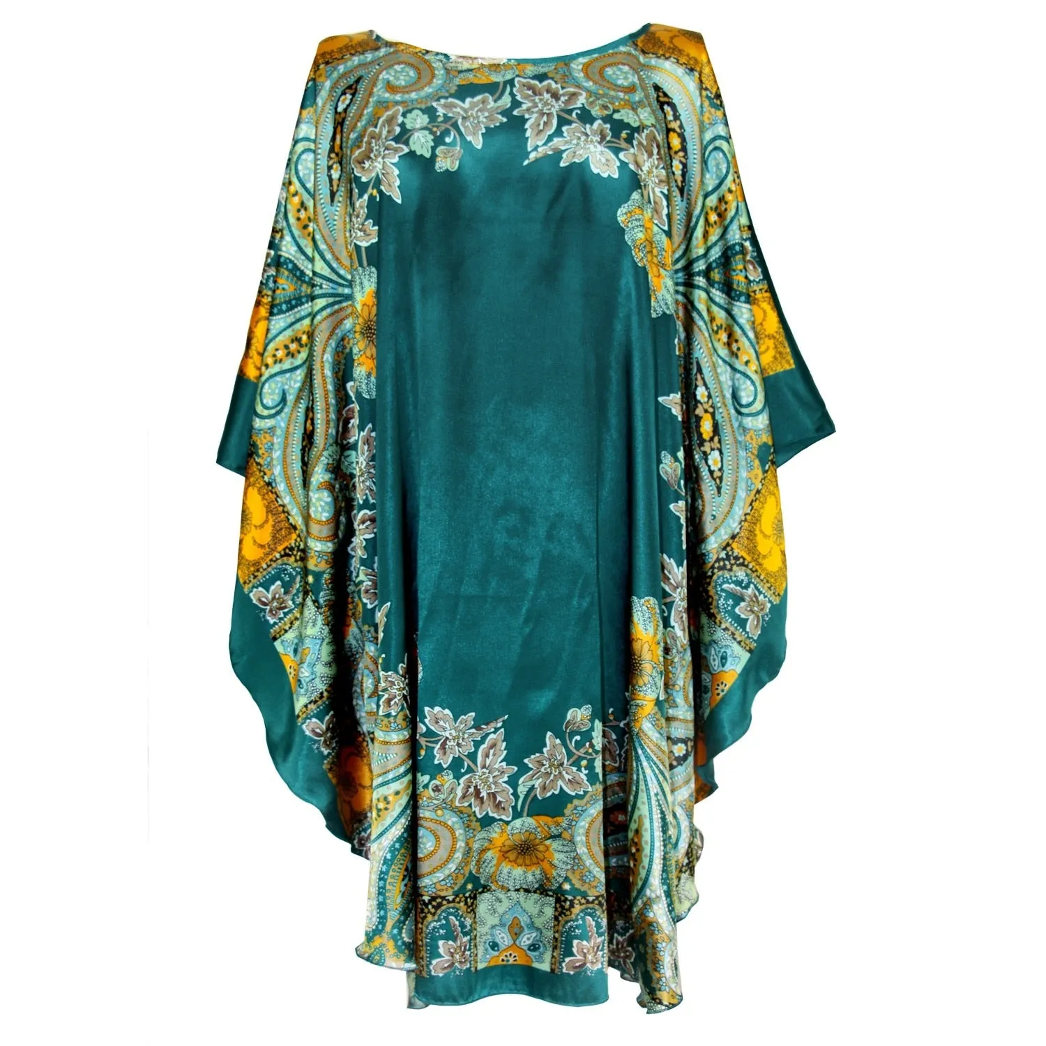 Silk Rayon Robe Bath Gown Nightgown