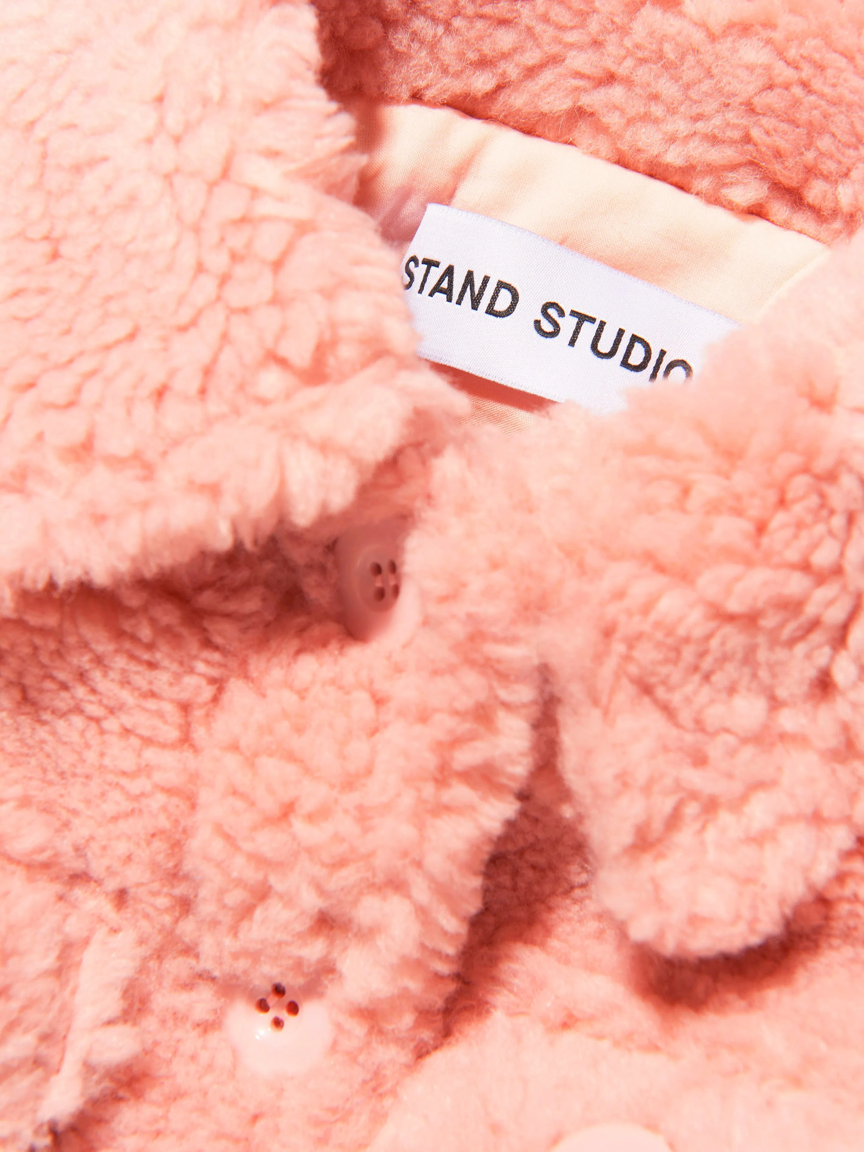 Stand Studio Girls Faux Fur Sabi Mini Jacket