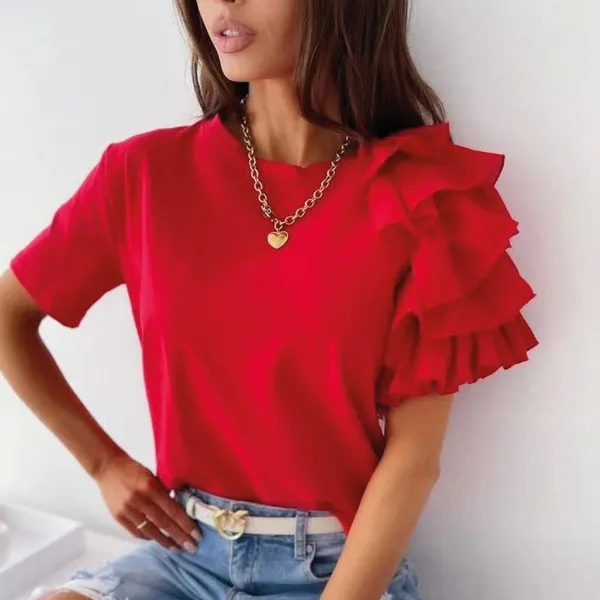 Sweeter Things- Ruffles Sleeve Top