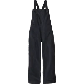 Women's Stand Up Cropped Corduroy Overalls